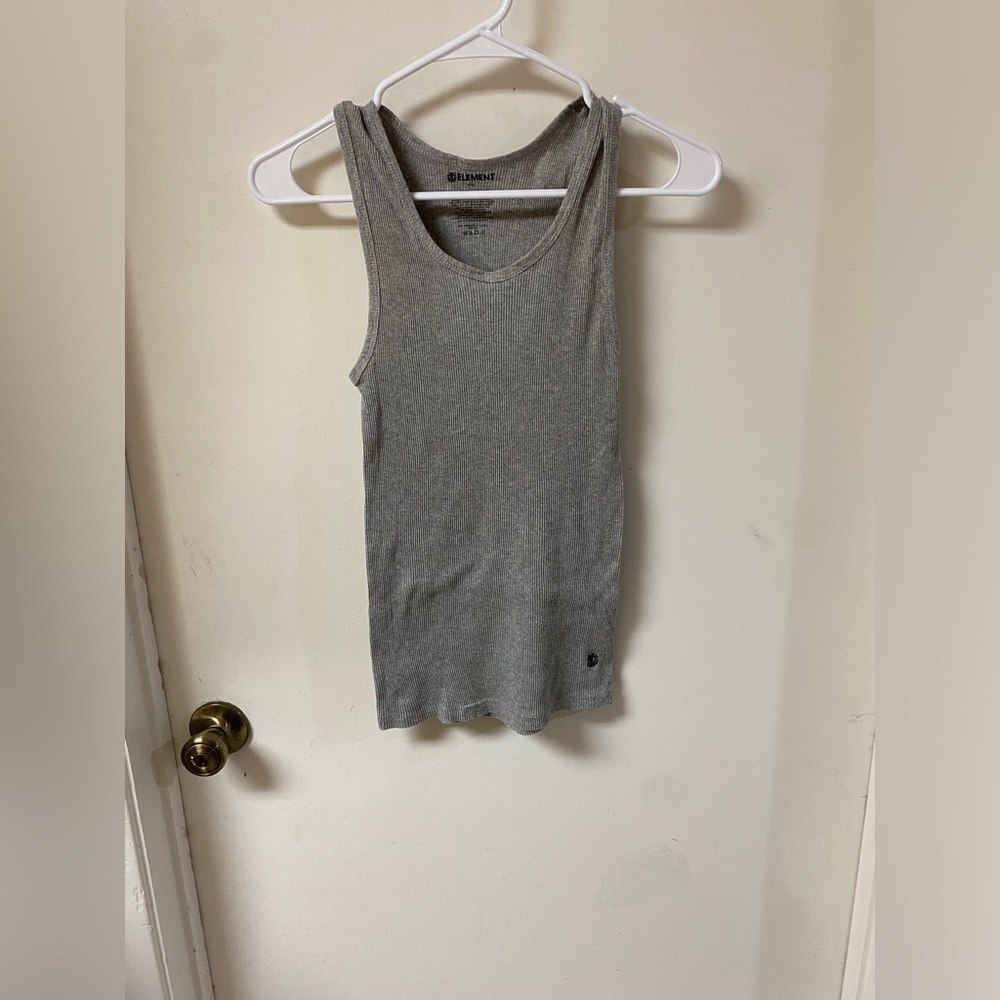 Element Heather Gray Tank Top (d)